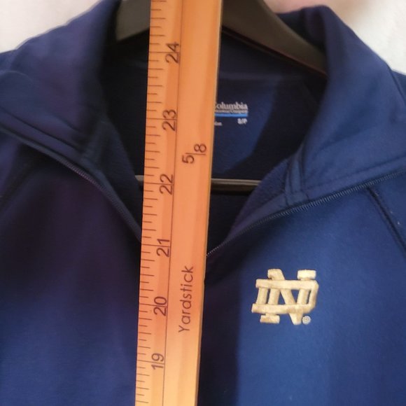 Columbia collegiate Notre Dame  Zip top womens - Picture 4 of 6